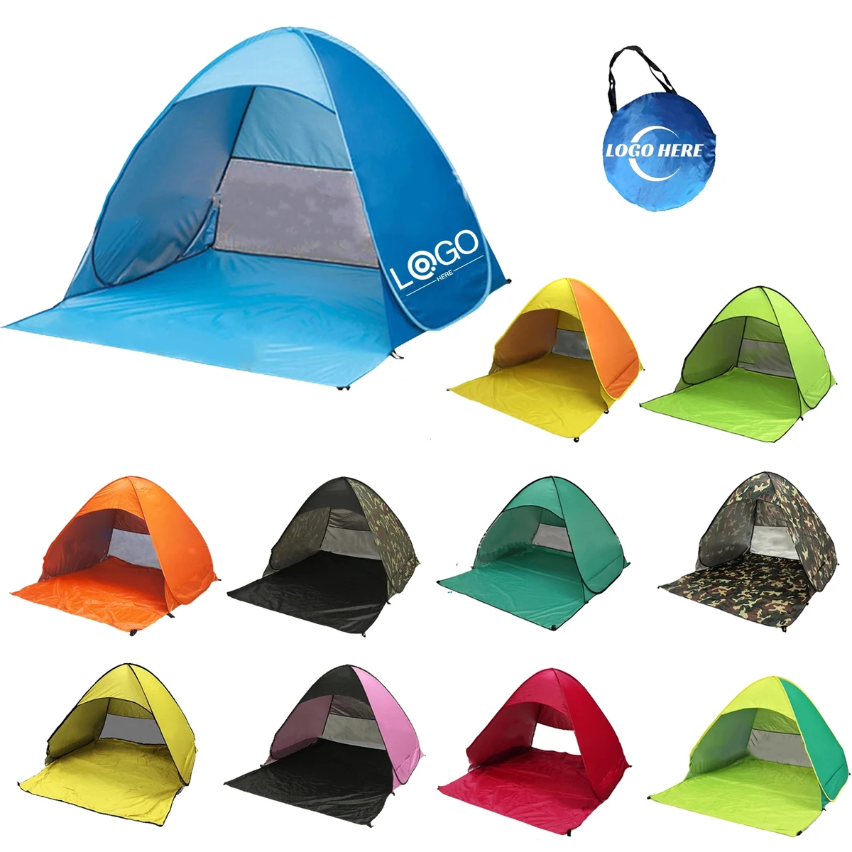 Quick Cabana Beach Tent 1
