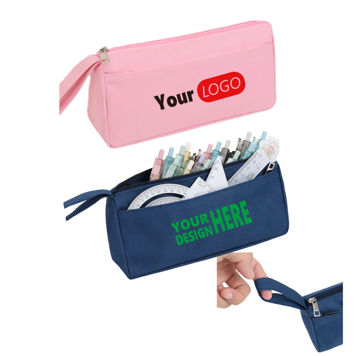 Triangle Pen Case For Teen MOQ50 1