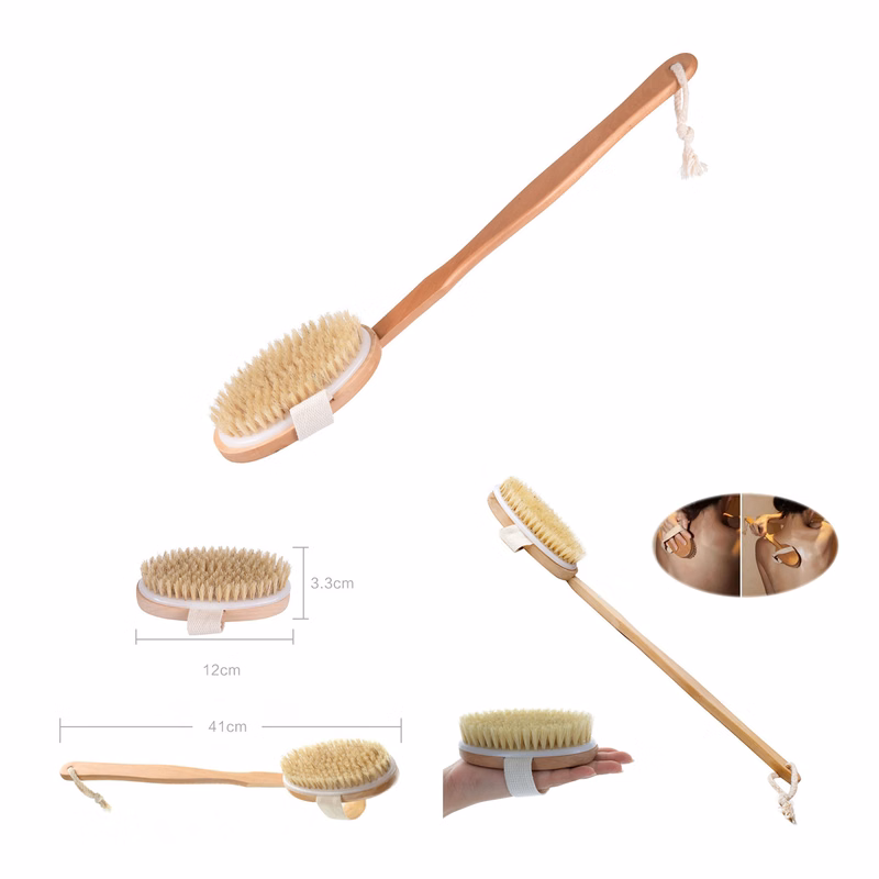 Natural Wooden Bath Brush