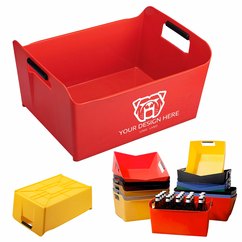 Plastic Ice Bucket Beer Basket