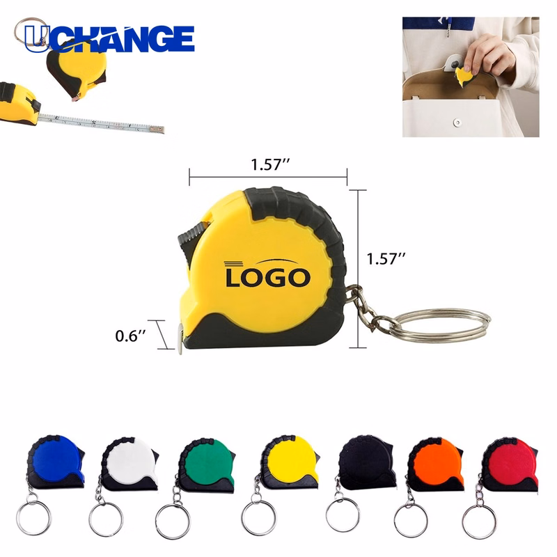 Measuring Tape Ruler Keychain