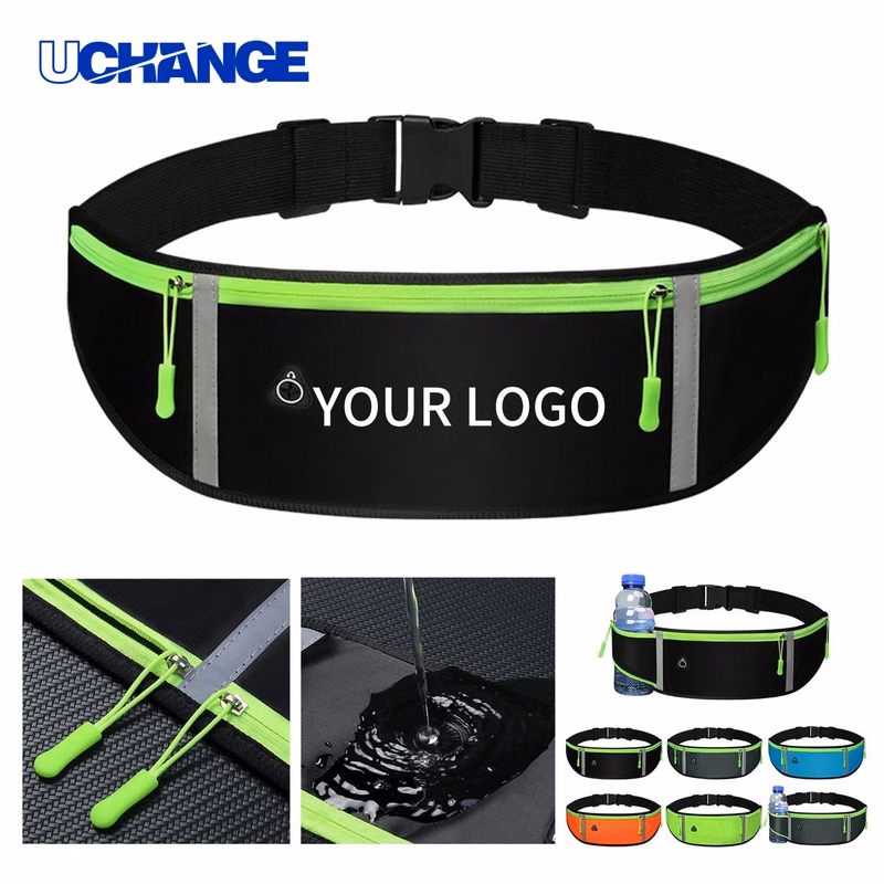 Running Waist Belt Organizer with Multiple Pockets