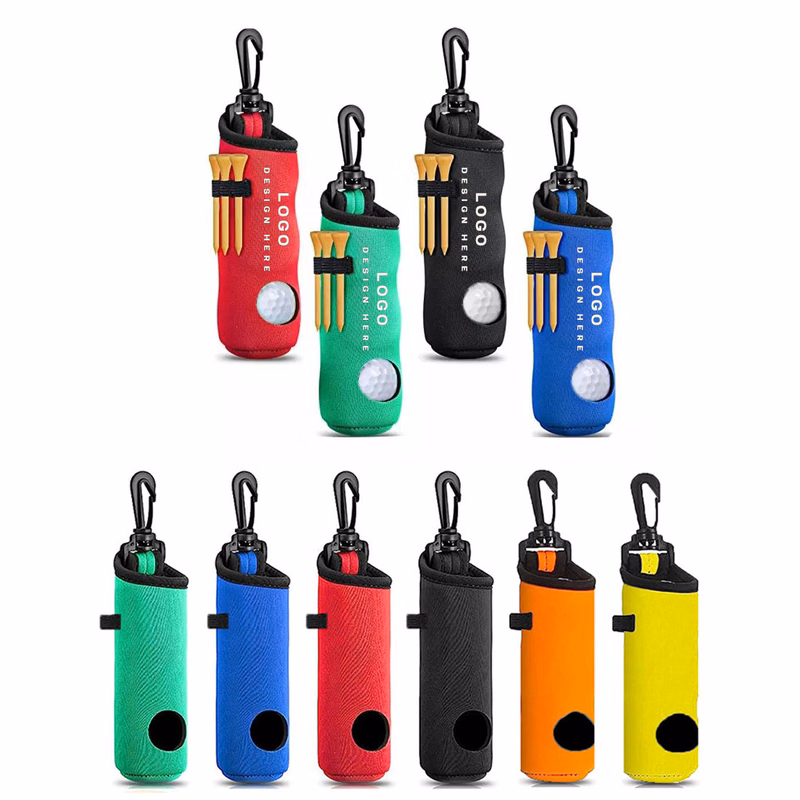 Golf Ball Protection Bag (With Hook) Available In Multiple Colors