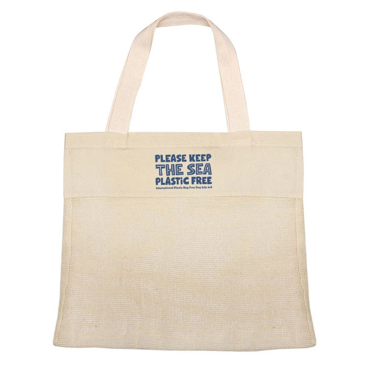Reusable Cotton Mesh Tote Bag 1