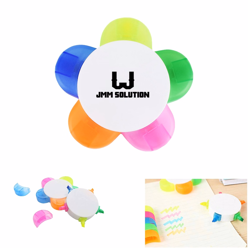 Multi-color Highlighters Petal Flower