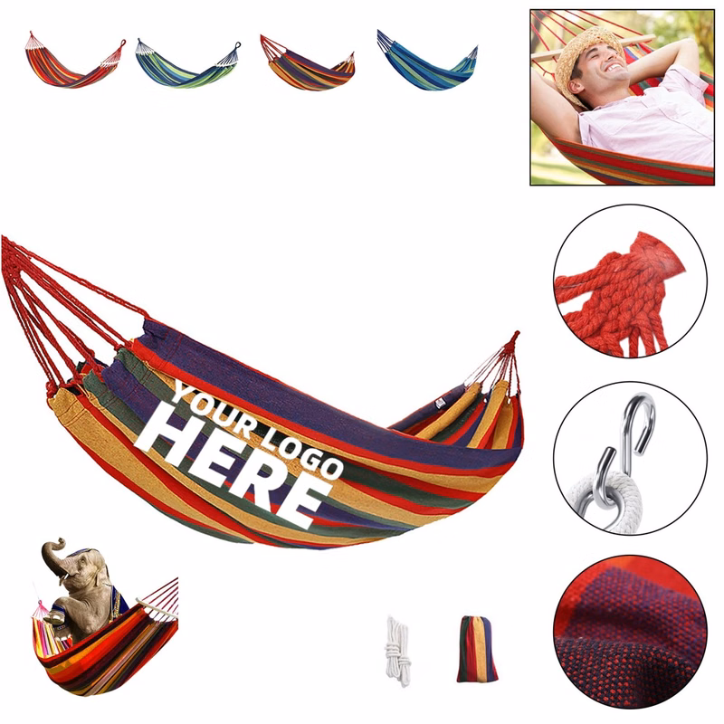 Durable Canvas Camping Double Hammock