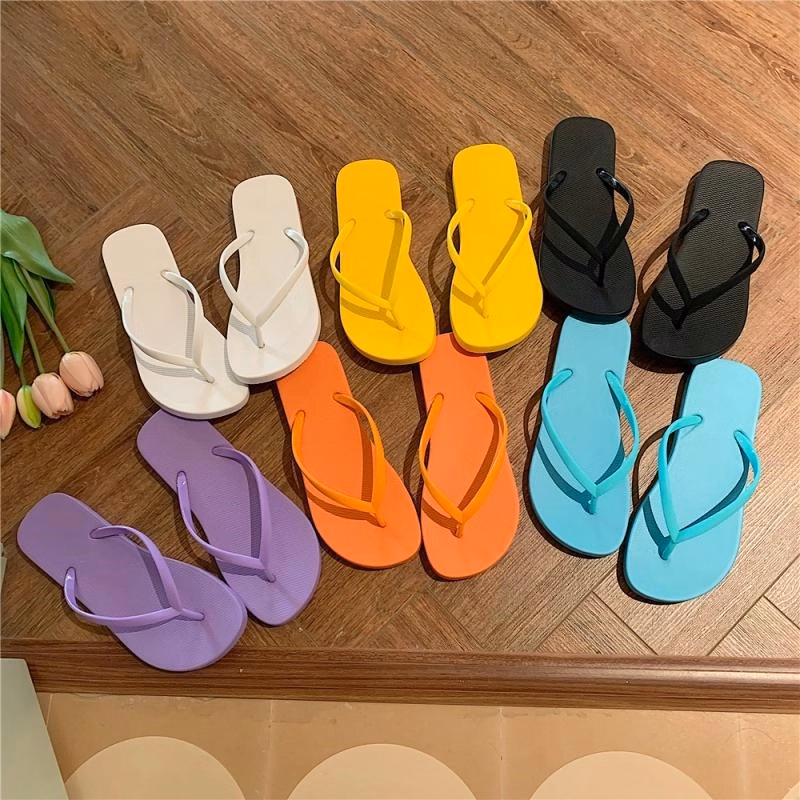 Summer Plain Flip Flops