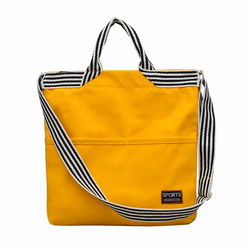 Multi-Pocket Grocery Tote Bag