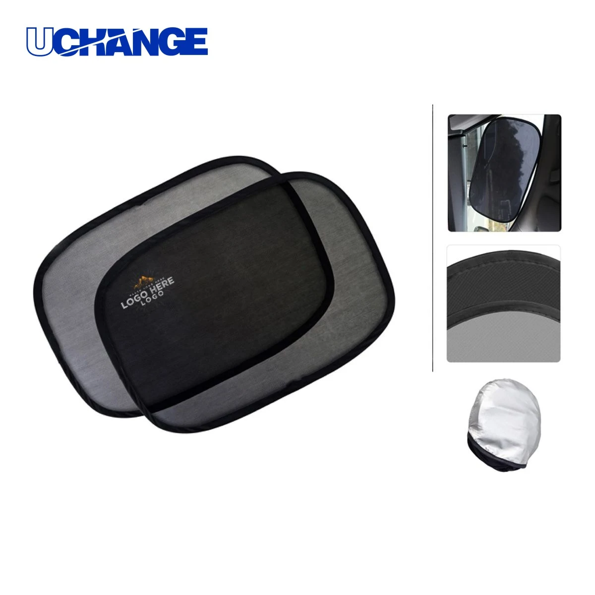 Easy Install Static Cling Car Window Sunshade 1