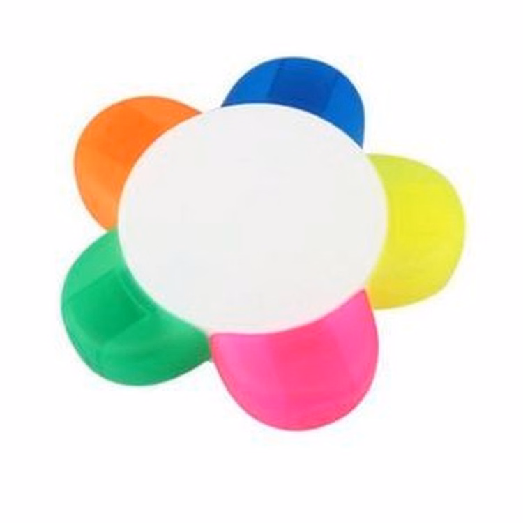 5-in-1 Function Petal Shaped Highlighter