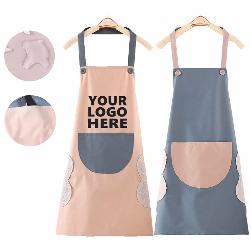 MOQ20 Cute With A Pocket Waterproof Apron