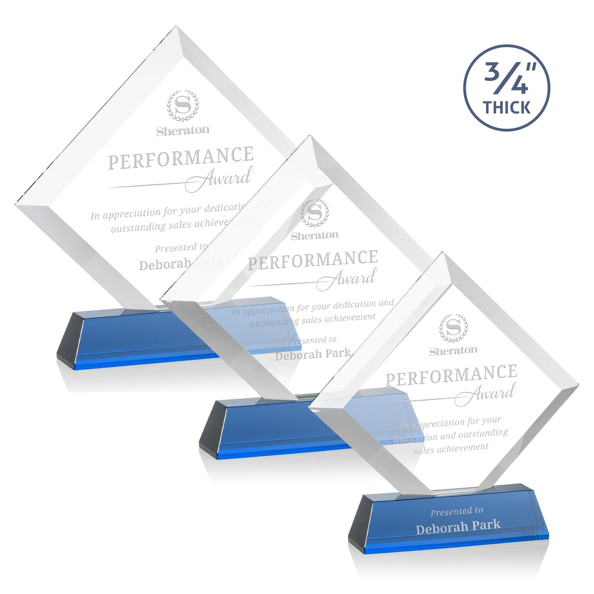 Belaire Award on Newhaven Base - Sky Blue 1