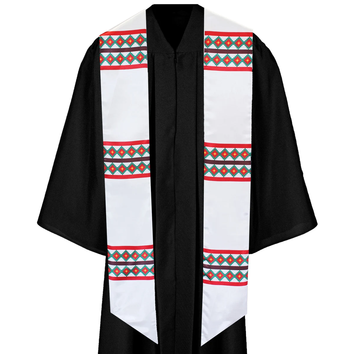 Aztec Specialty Pattern 84" Graduation Stole 1