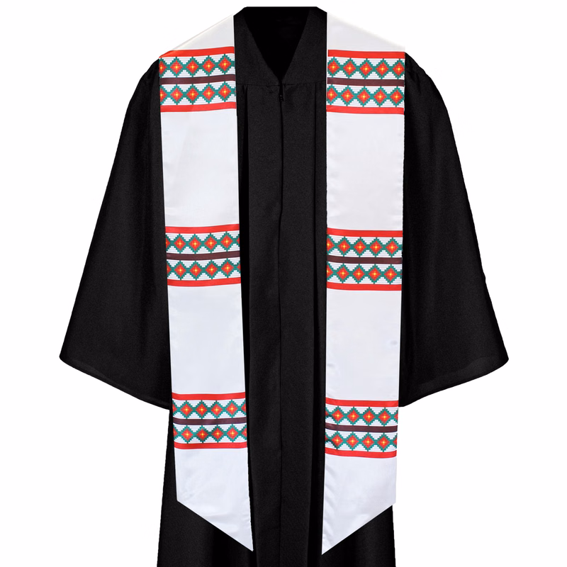 Aztec Specialty Pattern 84" Graduation Stole