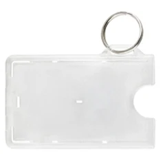 3.50" W x 2.13" H - Horizontal Rigid Card Holder (Blank) 1