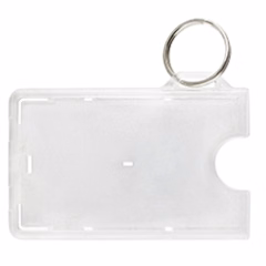 3.50" W x 2.13" H - Horizontal Rigid Card Holder (Blank)