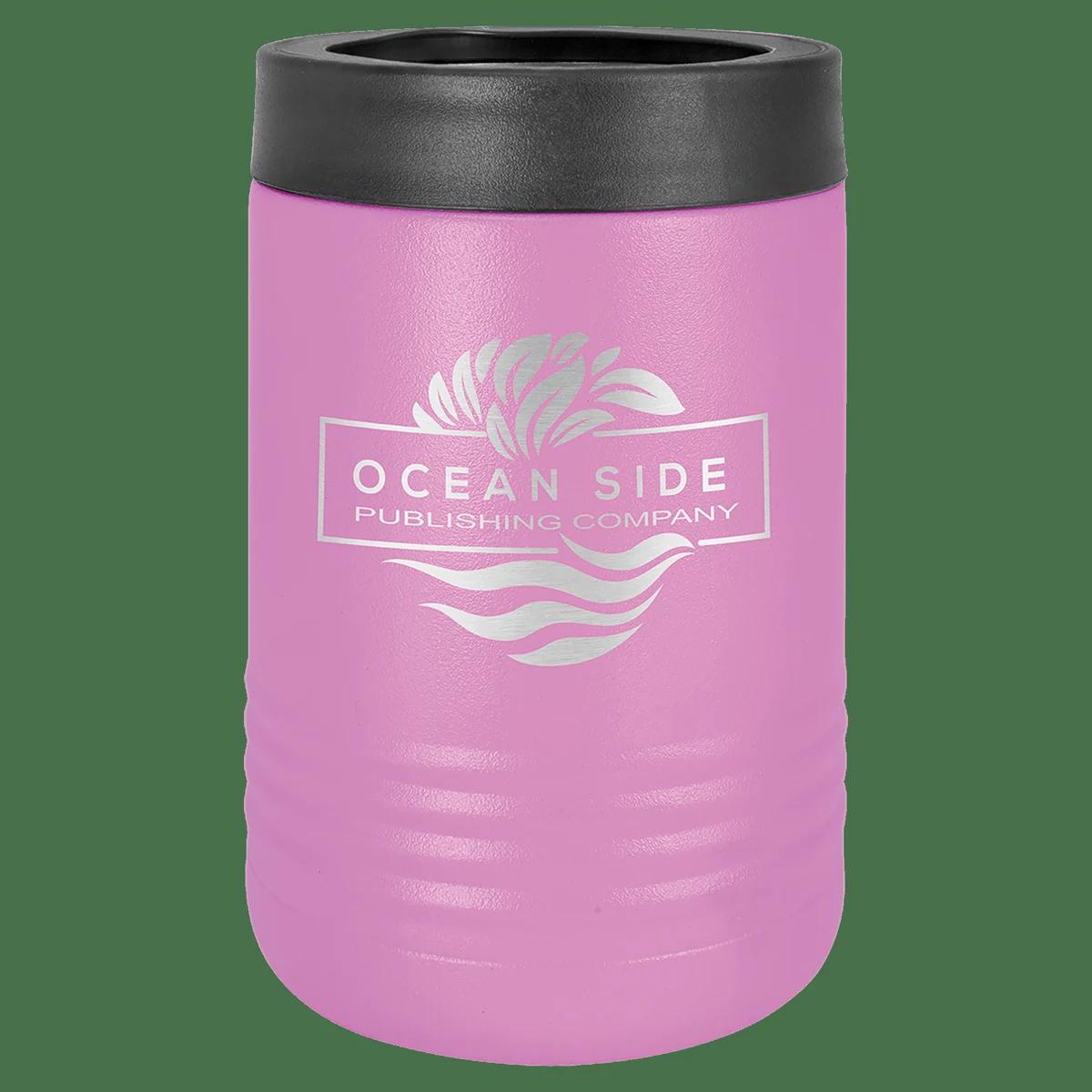 Light Purple Laser Engraved Polar Camel Beverage Holder, custom koozie with logo imprint 1