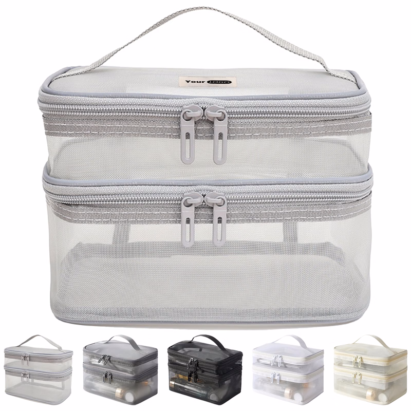 Nylon Portable Travel Makeup Bag