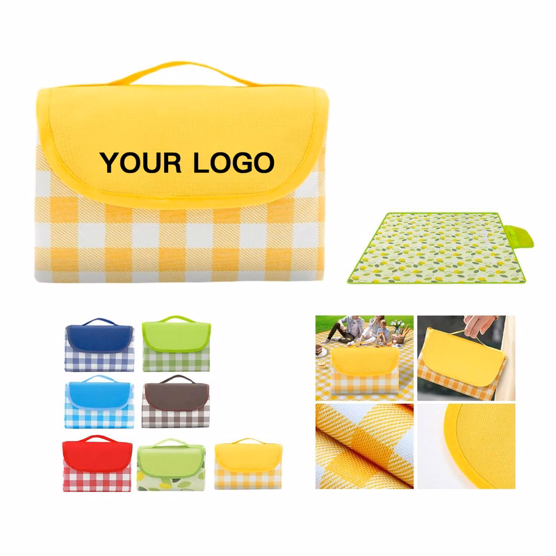 Portable Non-Woven Picnic Mat for Park, Beach, or Camping