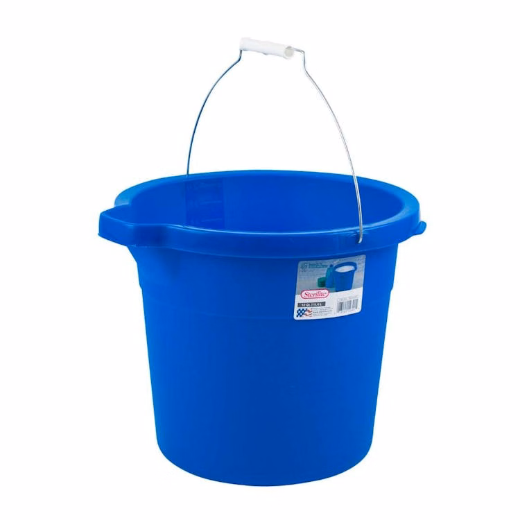 Sterilite Morpho Bucket Blue 12qt