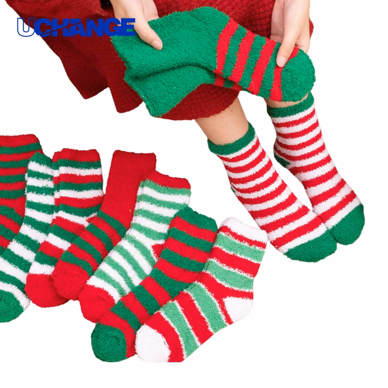 Horizontal Striped Floor Socks