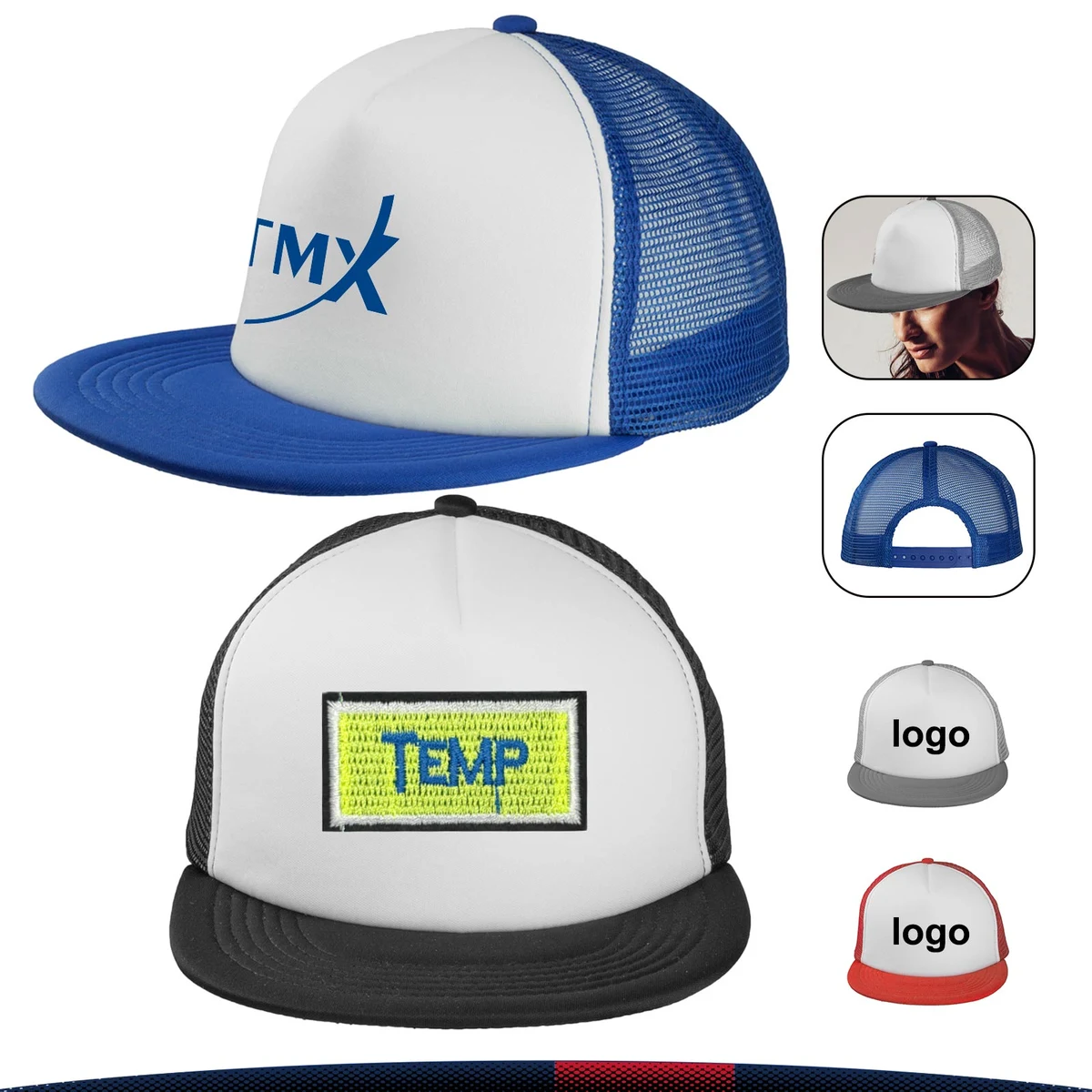 Yates Unstructured Trucker Hat 1