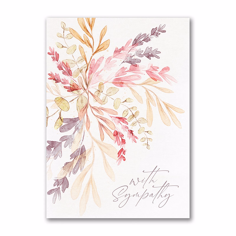 Watercolor Warmth Card