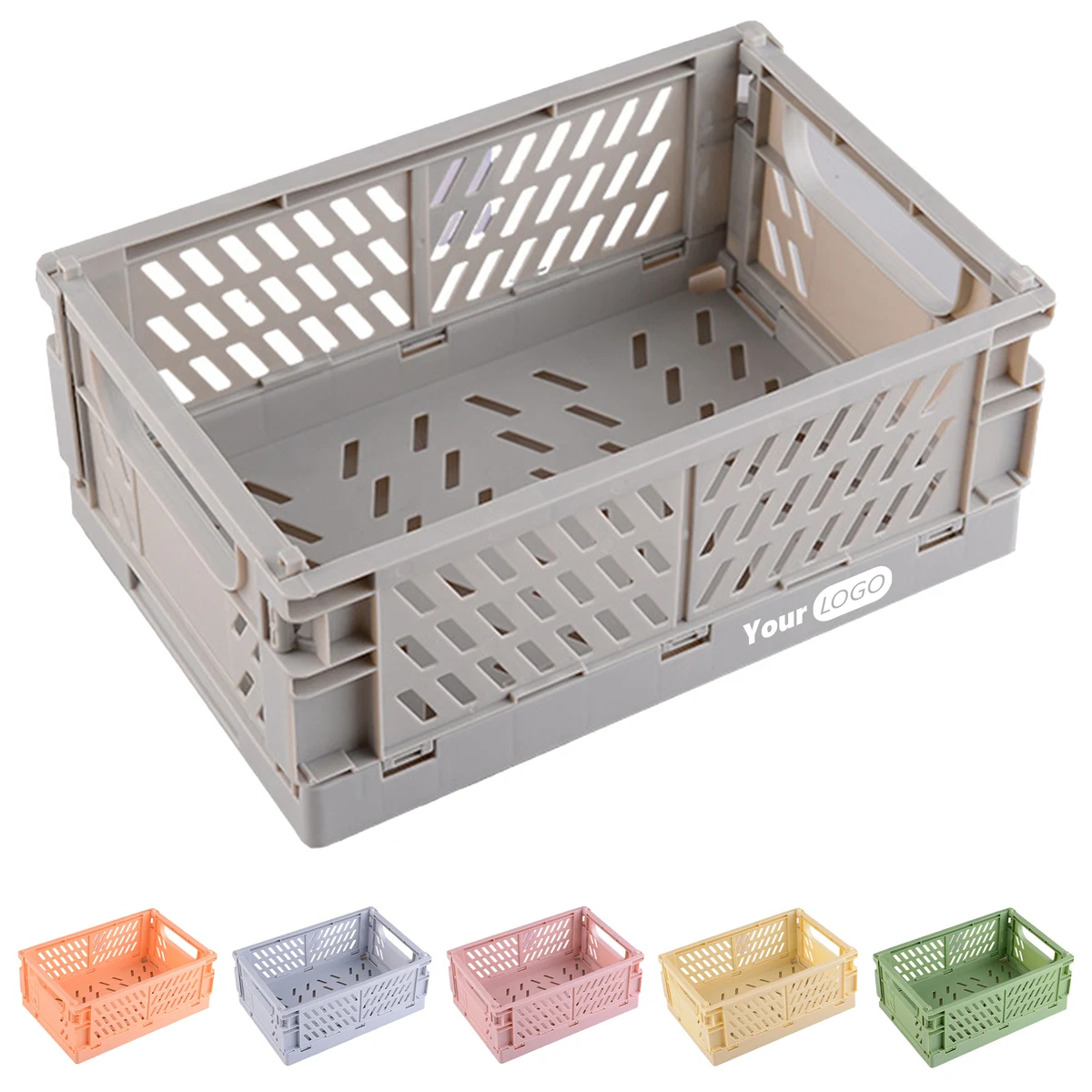 Polypropylene Foldable Storage Basket For Home Use 1