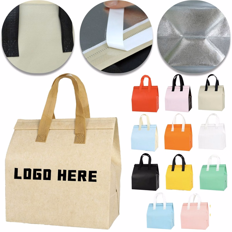 10 Inch Non-Woven Thermal Lunch Bag