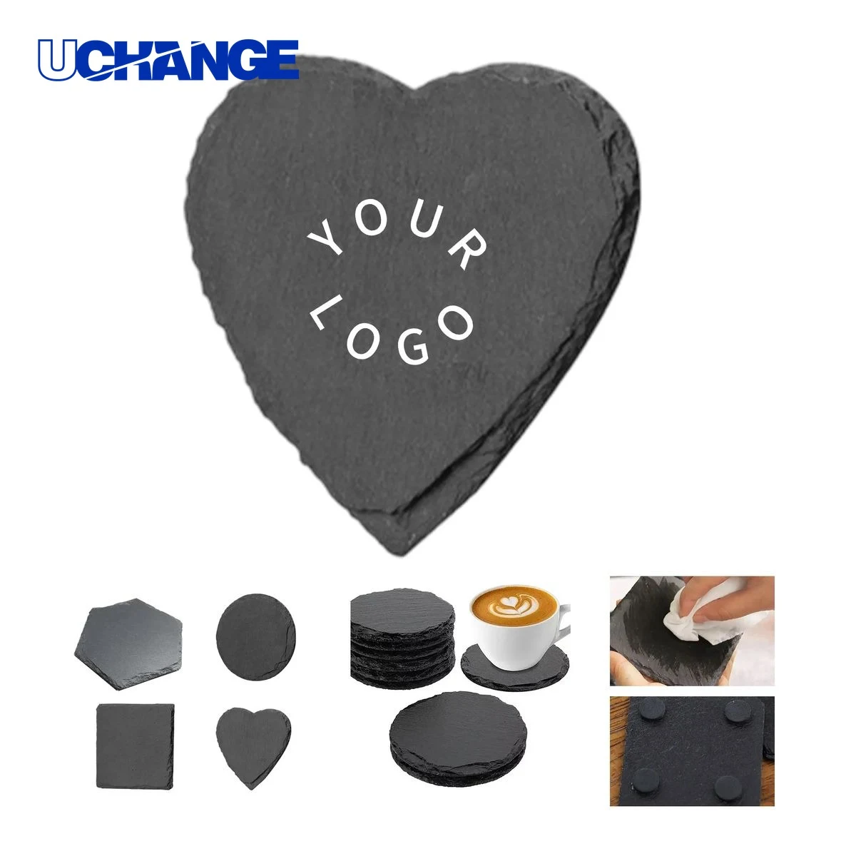 Slate Coaster Table Mat for Drinks 1