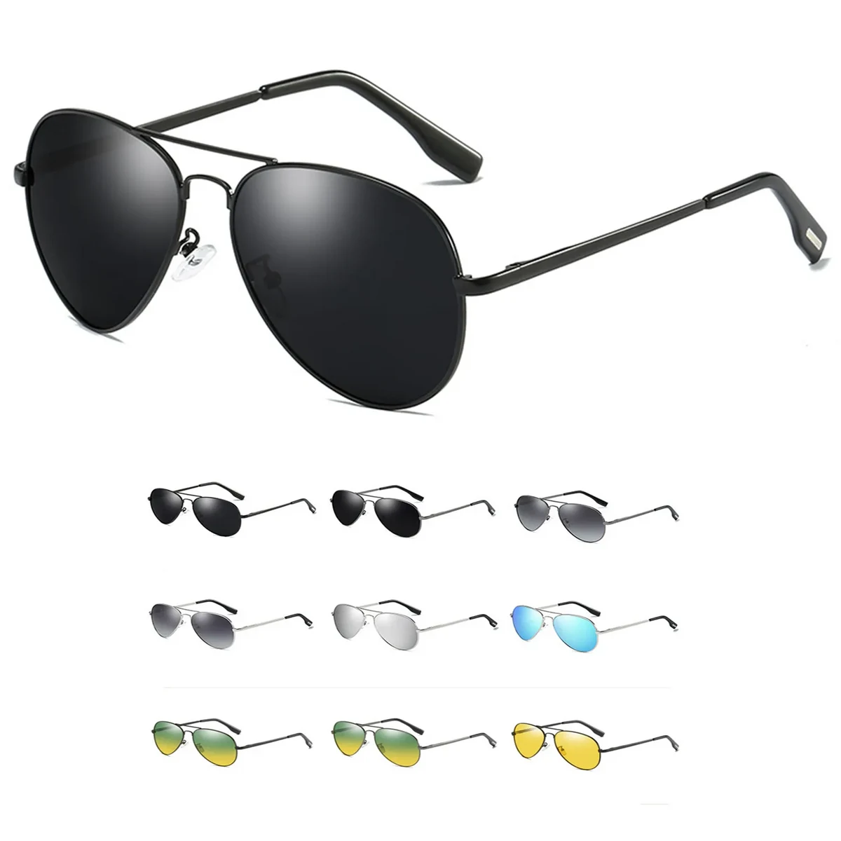 Metal TAC Polarized Sunglasses 1