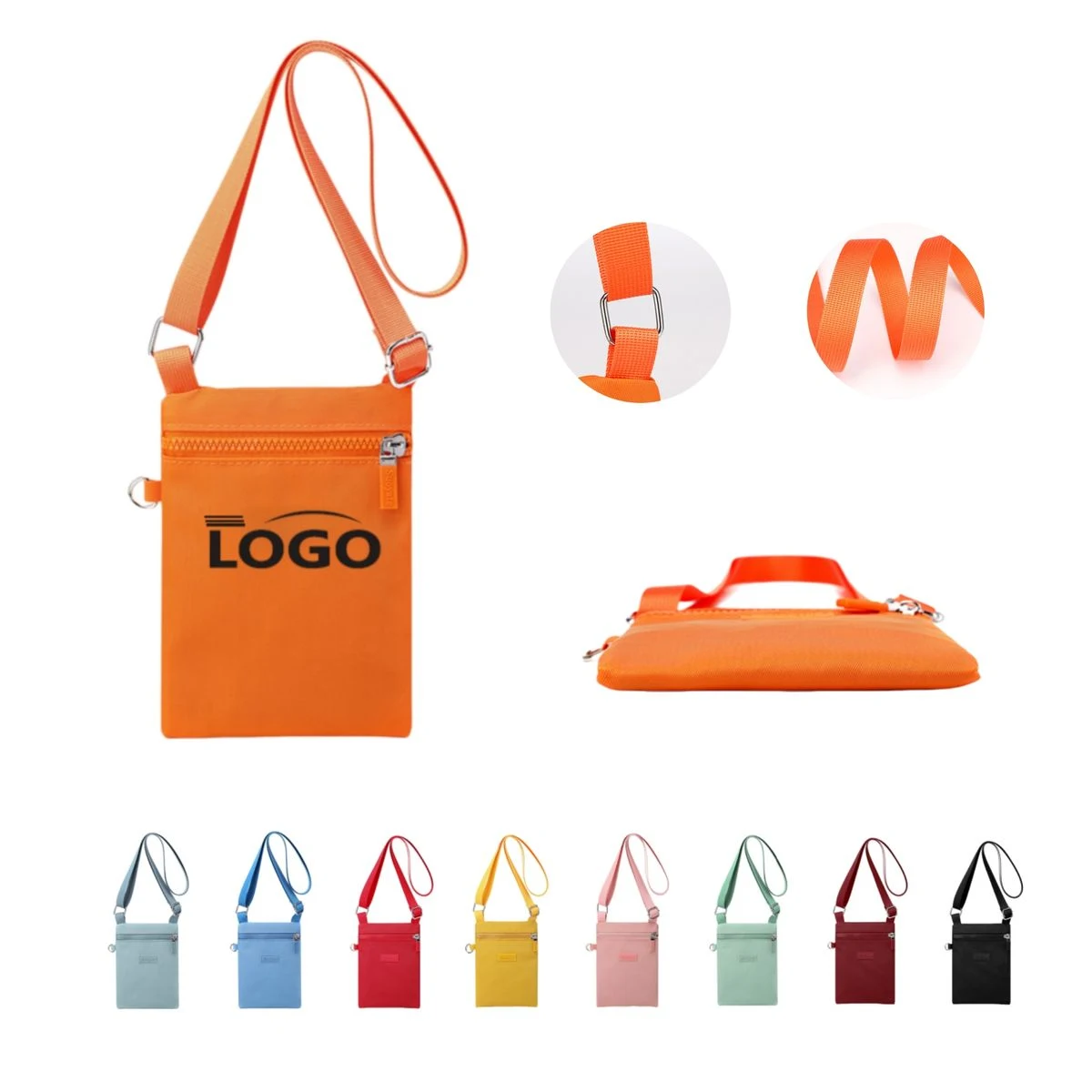 Nylon Crossbody Phone Bag 1