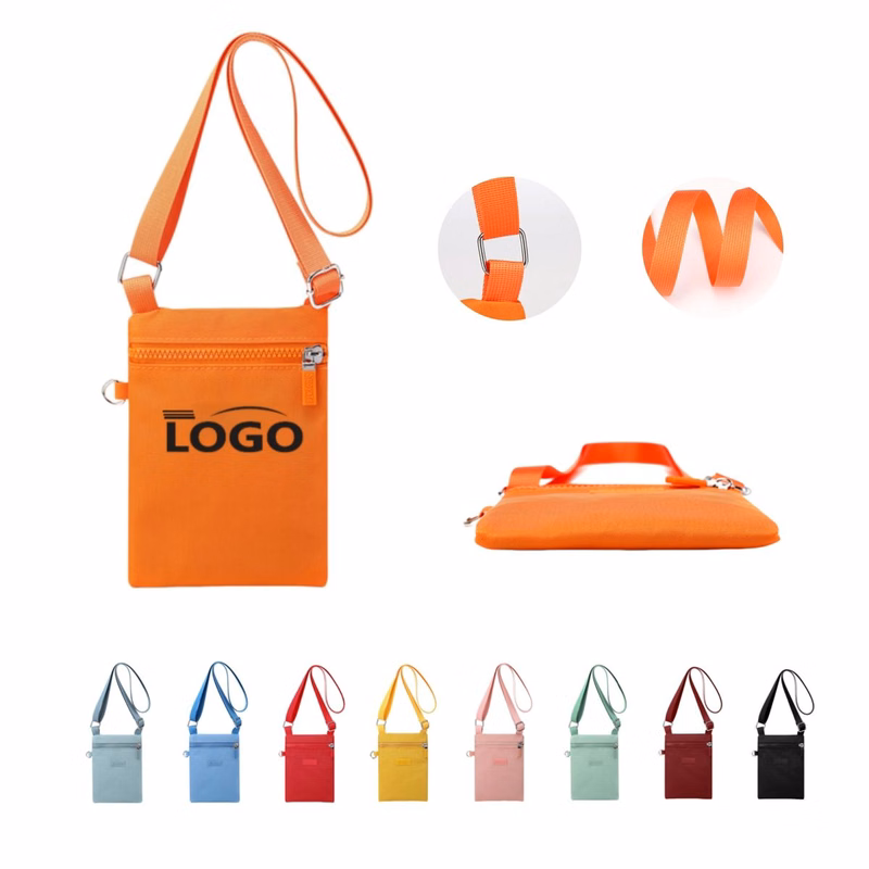 Nylon Crossbody Phone Bag