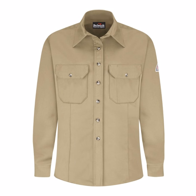 Bulwark Women's Dress Uniform Shirt - EXCEL FR® ComforTouch - SLU3