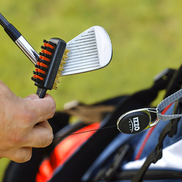 IZZO Dual-Sided Club Brush