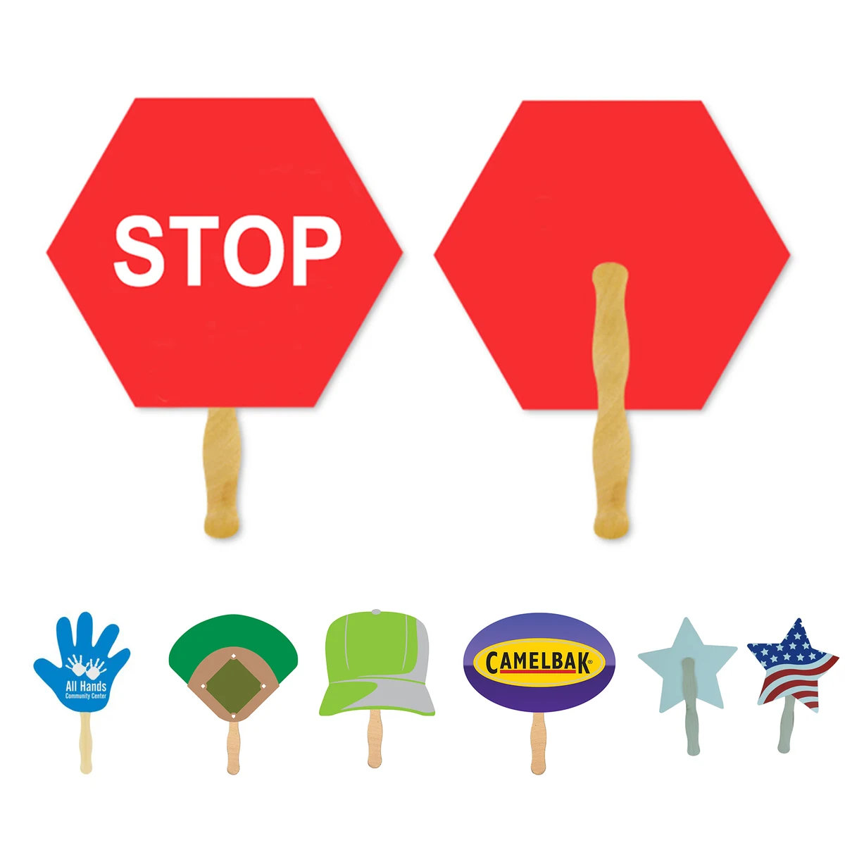 Custom-Shaped Hand Fan 1