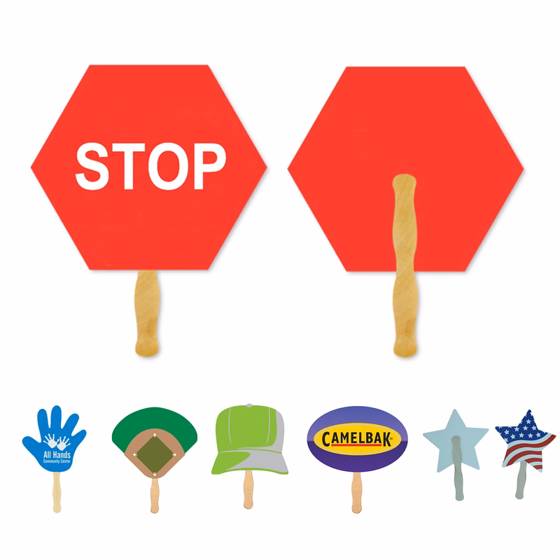 Custom-Shaped Hand Fan