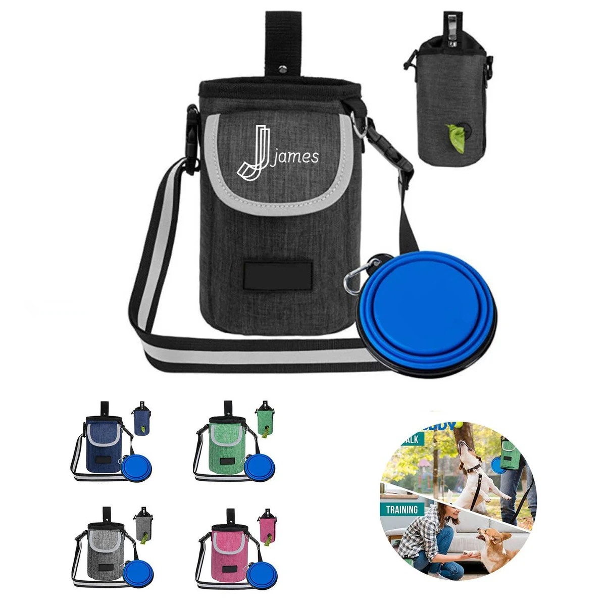 Dog Training Dog Snack Bag Dog Food Bag 1