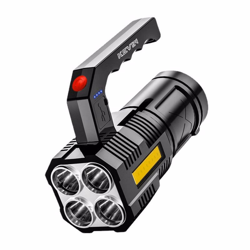 USB rechargeable high power LED camping flashlight