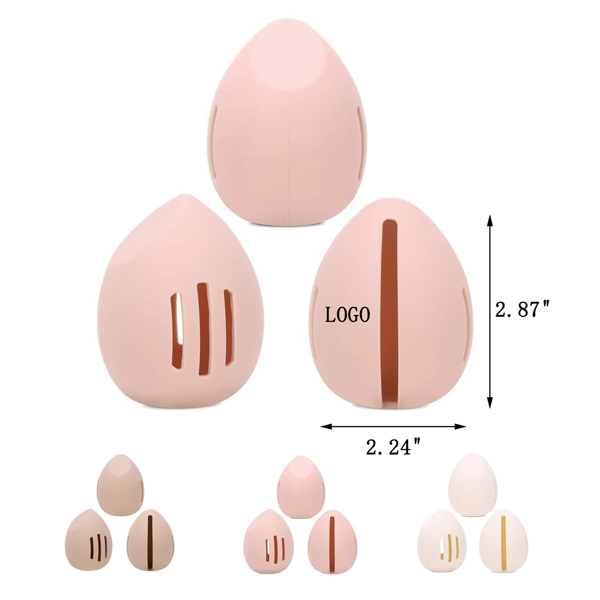 Breathable Silicone Beauty Egg Storage 1