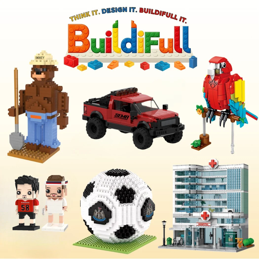 BuildiFull Custom Block Sets MOQ 100 1