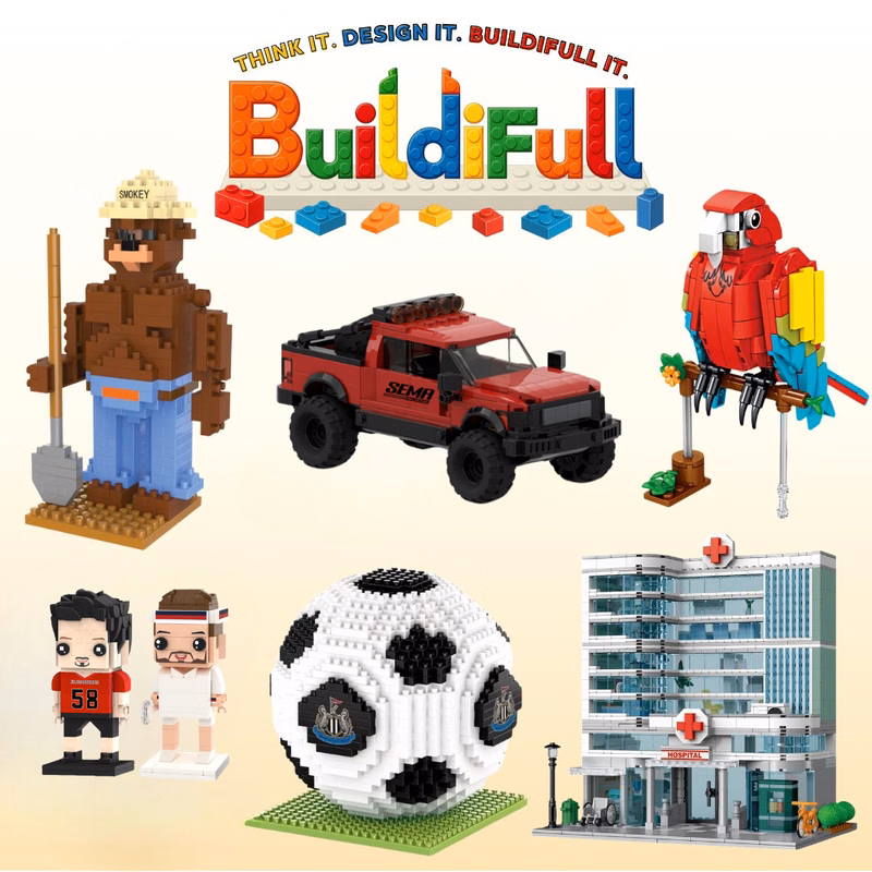 BuildiFull Custom Block Sets MOQ 100