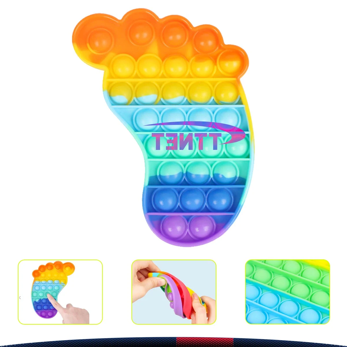 Torgy Rainbow Push Pop Bubble 1