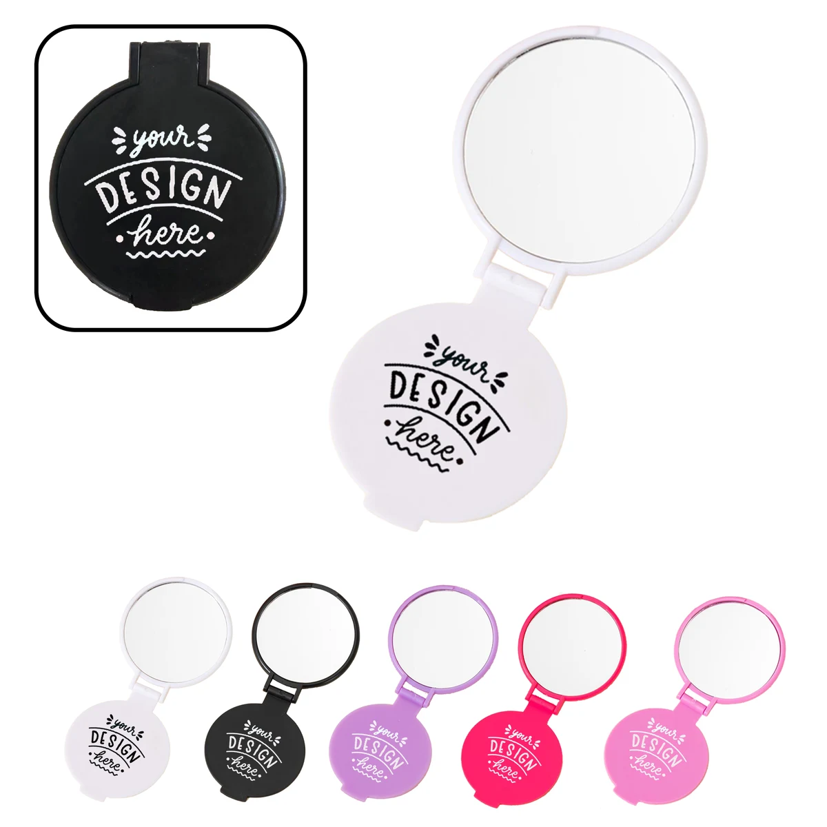 MOQ 20 PCS Compact Pocket Mirror 1