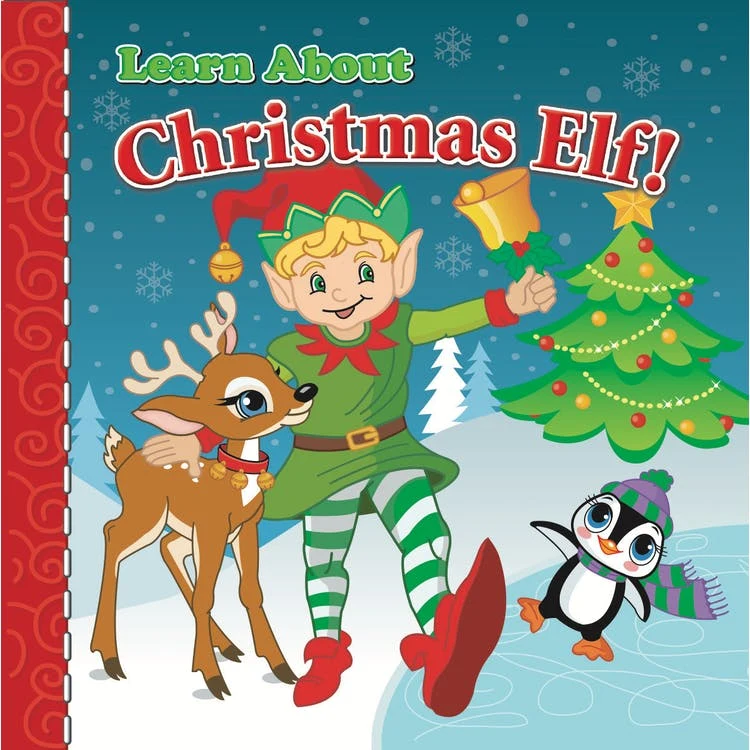 Learn About Santa's Elves! Storybooks - 12 Pages Ages 2-7 1