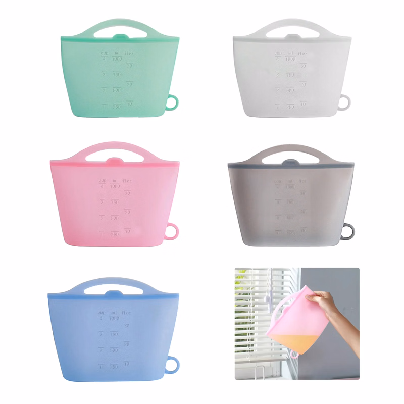 Silicone Food Storage Tote Bag