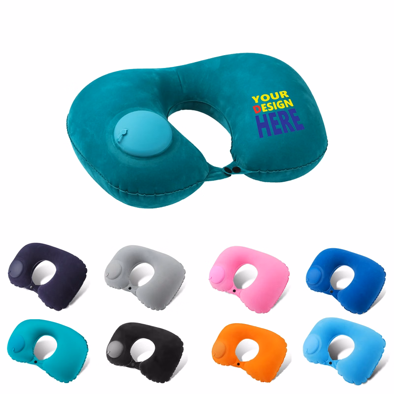 Airplane Travel Inflatable Neck Pillow