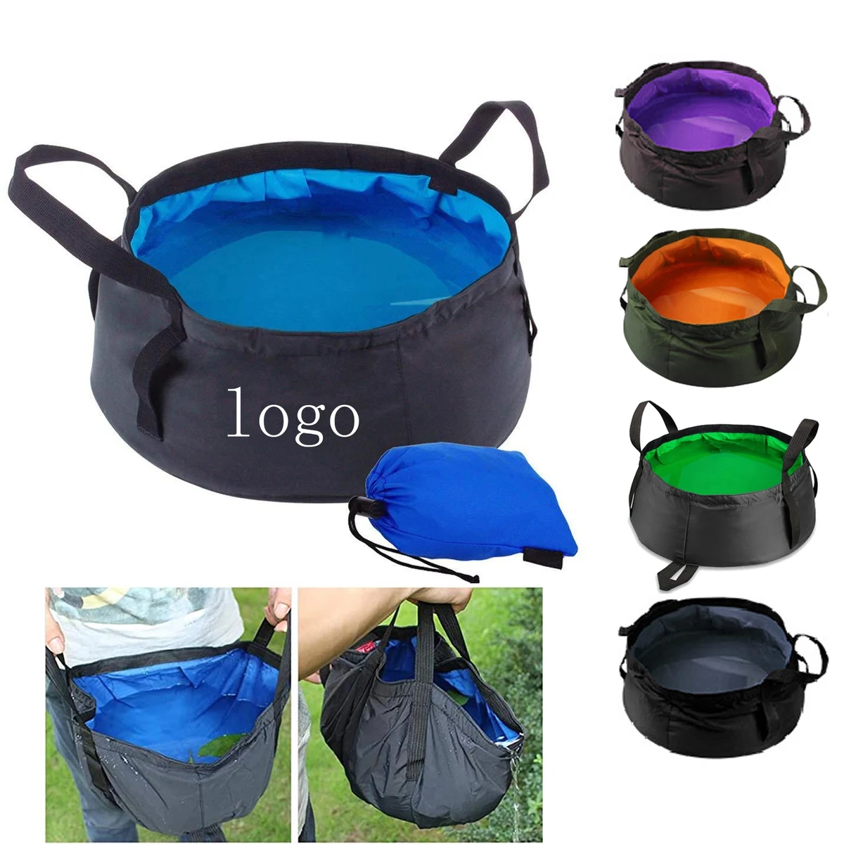 10L folding bucket 1