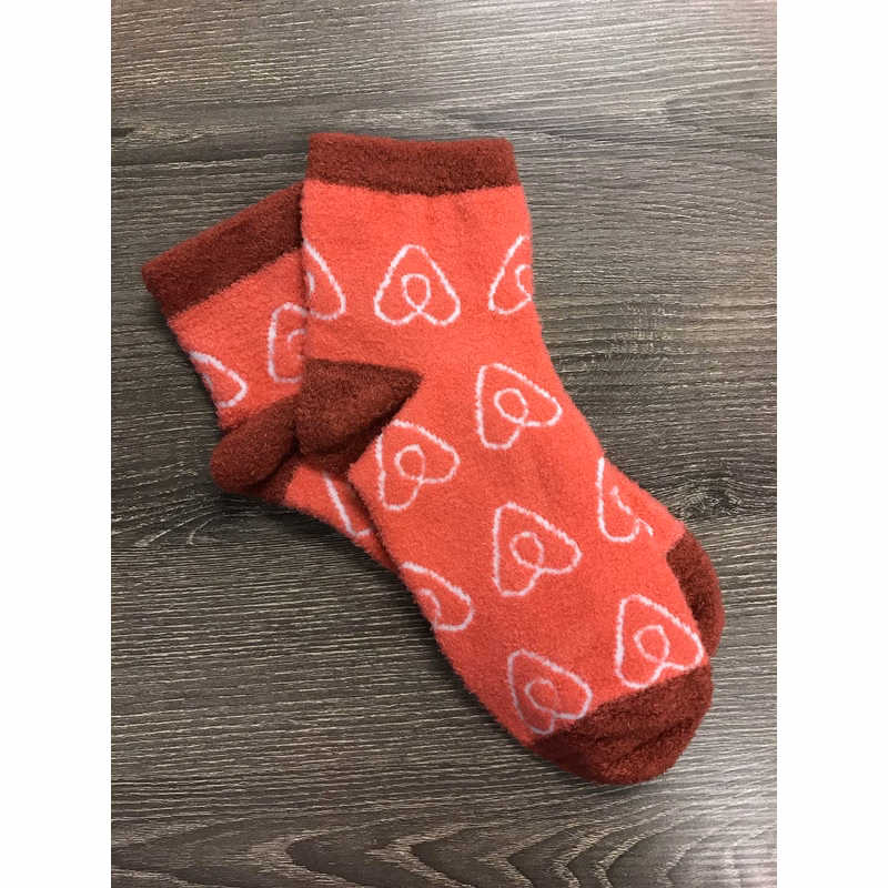 Quarter Crew Fuzzy Socks