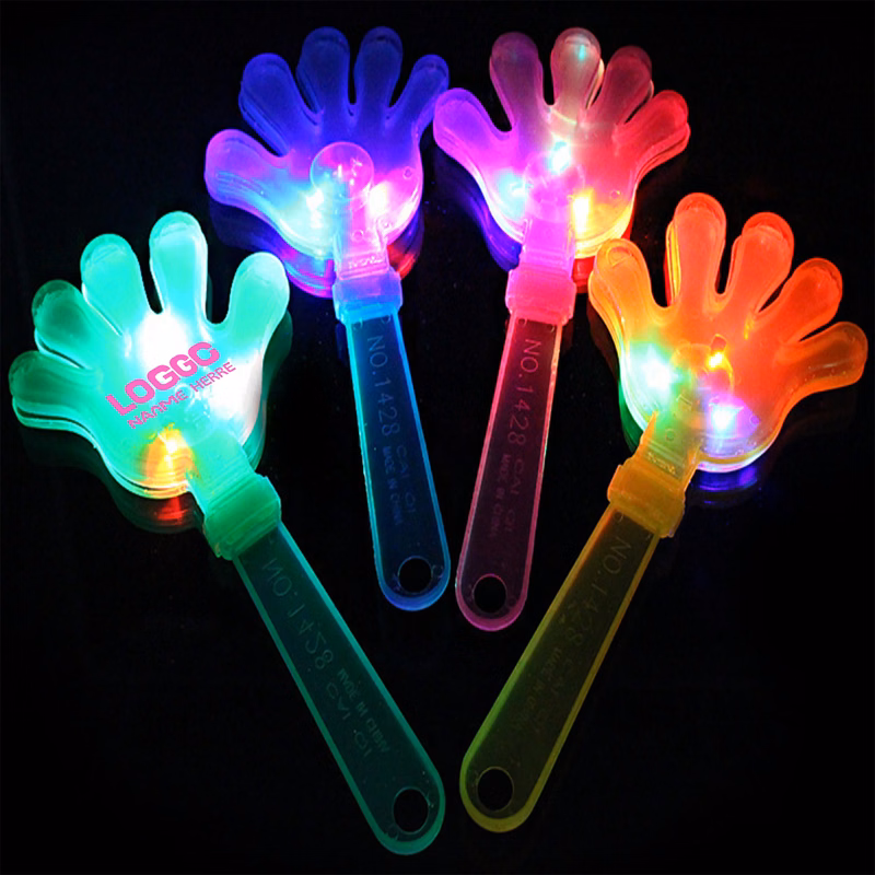 Colorful Light Up Cheer Clapper